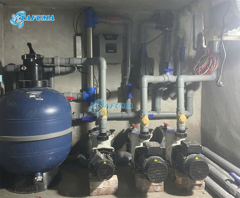 Máy bơm hồ bơi hoạt động quá công suất dẫn đến bị nóng