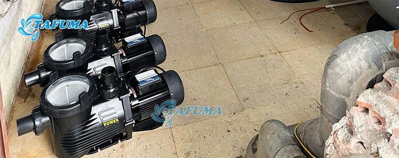 Máy bơm hồ bơi tại Tafuma chính hãng, chất lượng chuẩn bị lắp đặt cho khách hàng