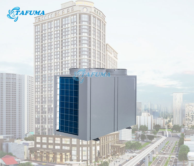 Máy cấp nhiệt TCC được lắp đặt nhiều trong các tòa nhà thương mại