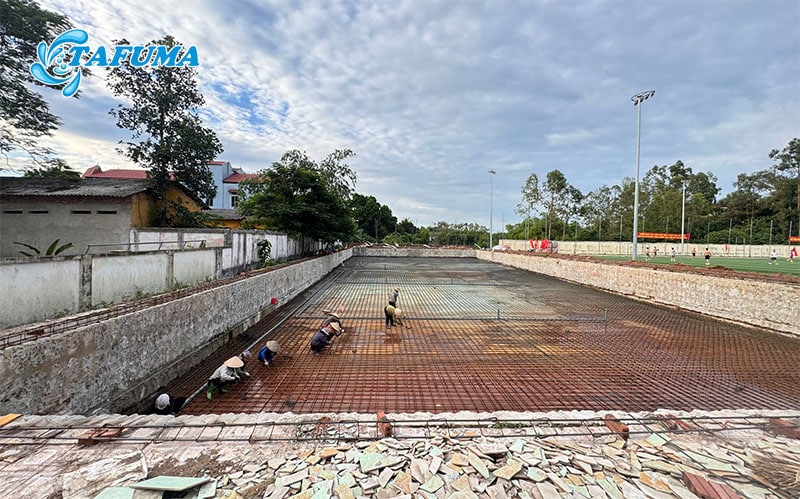 Xác định rõ quy mô và thể tích của bể bơi