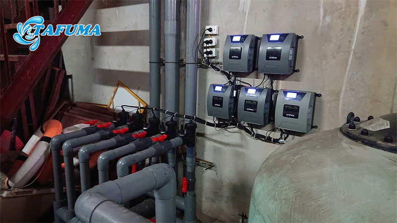 Thiết bị xử lý nước giúp hỗ trợ kiểm soát các chỉ số của nước